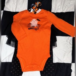 NWT Carter's Infant Girls 3pc Halloween Set. Size 3M